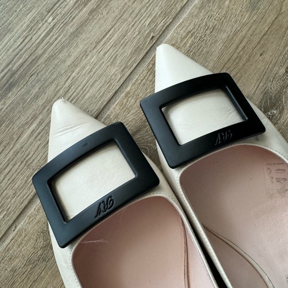 ROGER VIVIER Gommettine Ballerinas in Nappa Leather sz 42 - Picture 4 of 7